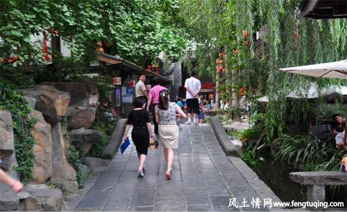 西蜀第一街 唯美风景名胜_风景图片【风土情网】 西蜀第一街 唯美风景名胜_风景图片【风土情网】
