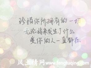 爱上你,我会用情珍惜你_情感文章【风土情网】 爱上你,我会用情珍惜你_情感文章【风土情网】