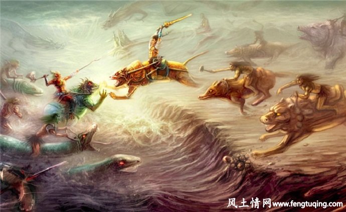 应龙和旱神魃的民间传说故事_民间传说【风土情网】 应龙和旱神魃的民间传说故事_民间传说【风土情网】