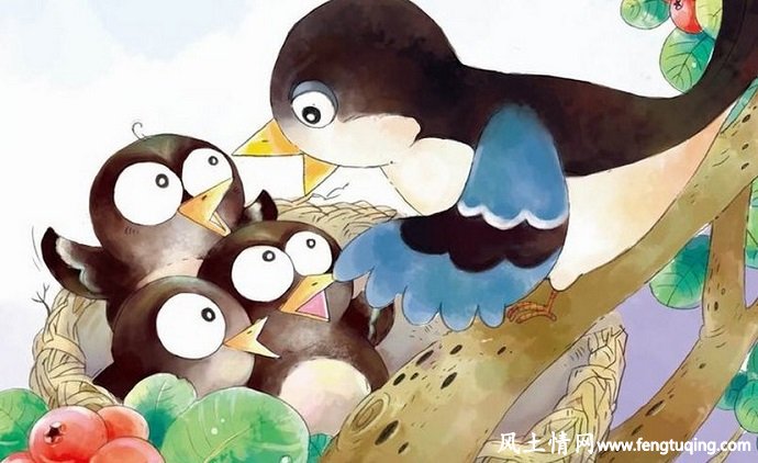 三只鸟的童话故事_格林童话【风土情网】 三只鸟的童话故事_格林童话【风土情网】