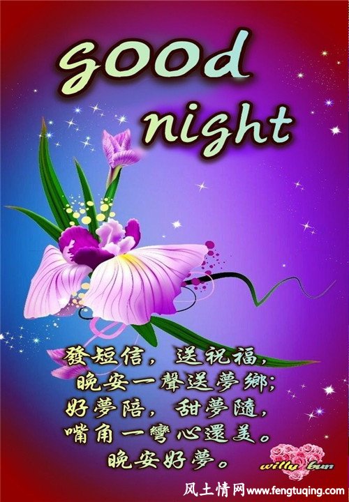 祝愿朋友晚安的浪漫情话短语_情感文章-【风土情网】 祝愿朋友晚安的浪漫情话短语_情感文章-【风土情网】